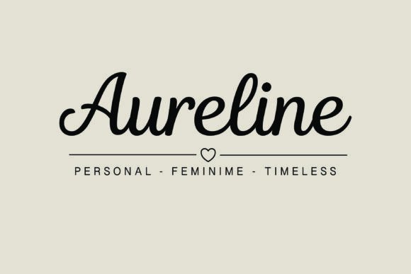 Aureline: A Modern Script Font with Timeless Appeal