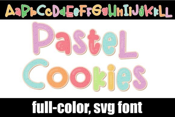 Bring Artisanal Sweetness to Your Design with Pastel Cookies