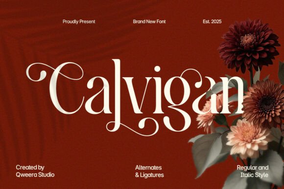 Calvigan: The Modern Serif for Luxury and Feminine Brands