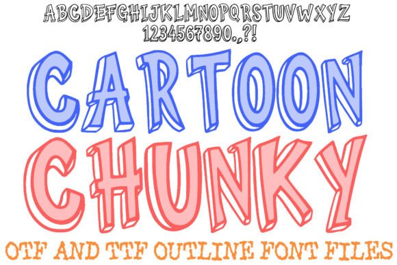 Cartoon Chunky: Injecting Bold, 3D Fun Into Every Design
