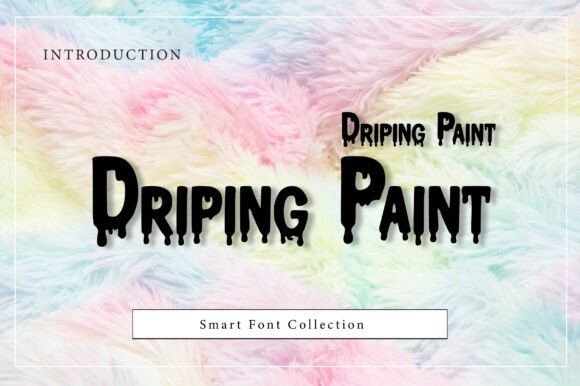 Driping Paint: Unleash Raw, Liquid Energy in Your Designs