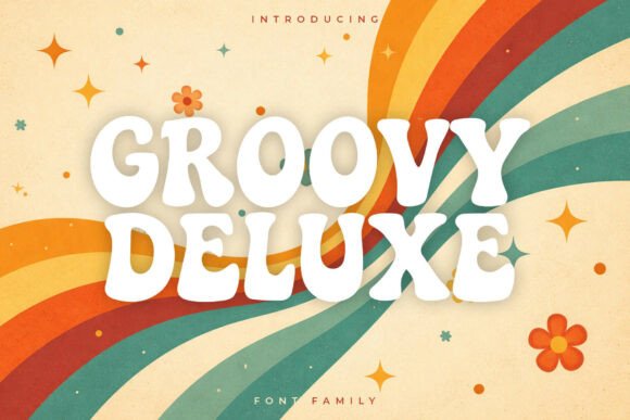 Groovy Deluxe: A Typeface That Brings the Seventies to Your Screen