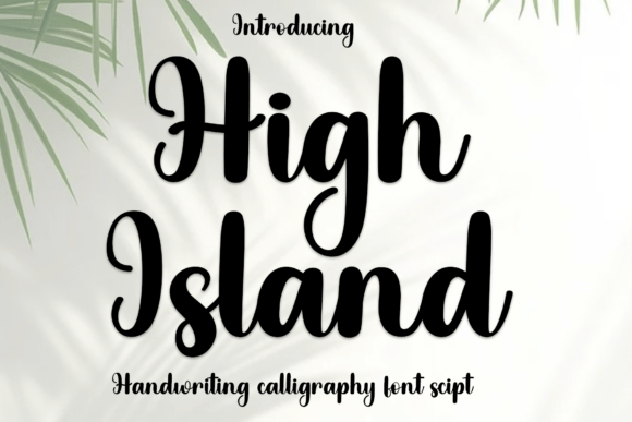 High Island: The Friendly Font for Authentic Design
