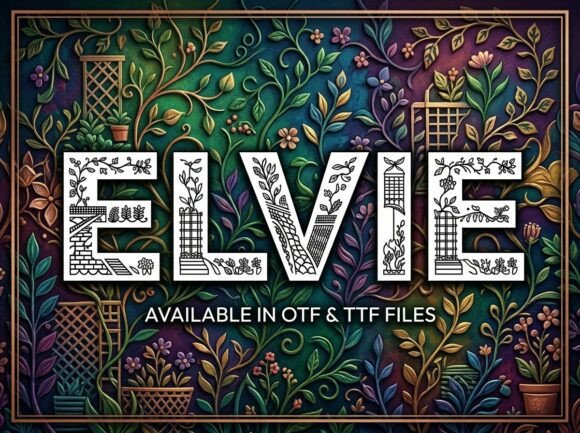 Meet Elvie: The Display Font That Commands Attention
