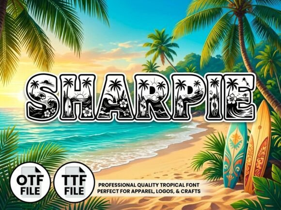 Sharpie: A Display Typeface for Bold, Unforgettable Designs
