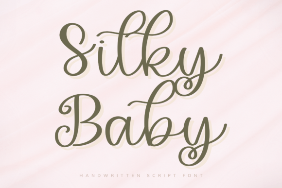 Silky Baby: A Modern Script Font for Elegant Branding