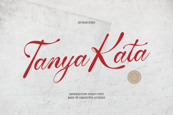 Tanya Kata: The Fluid Script for Artisan Branding