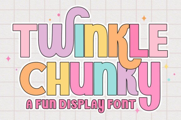 Twinkle Chunky: A Font Full of Cheer and Character
